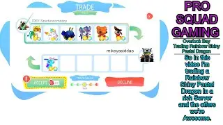 ✨Overlook Bay Trading Rainbow Shiny Pastel Dragon🐲