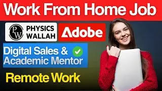 🔥Top 2 Work From Home Jobs in 2025 | Academic Mentor & Digital Sales | No Experience Needed