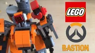 LEGO Overwatch Omnic Bastion - Stop Motion Speed Build (75987)