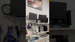 Goodwill Came Through 😮 Dell Dual Monitor Setup for CHEAP #DellMonitors #ThriftStoreScore 💻🔥