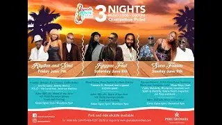 Grenada Music Festival June 7th - June 9th, 2019