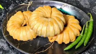 खस्ता कुरकुरे रिंग वाले समोसे 😋 | 5मिनट में परफेक्ट स्नैक्स।Ring Samosa Recipe | Quick New Recipe।