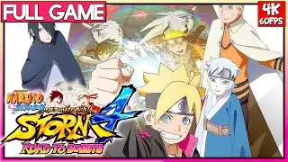 NARUTO STORM 4: ROAD TO BORUTO【FULL GAME】 Walkthrough  | 4K60FPS | No Commentary Longplay