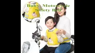 Baby Safety Belt for Bikes For 1-12 Years