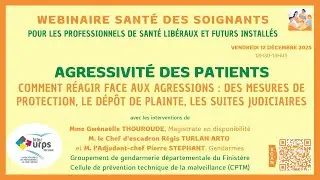 Replay Webinaire Post Agression Protection Plainte interURPS Bretagne 12 12 2025