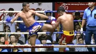 Muay Thai Fight - Luknimit vs Panpayak, Rajadamnern Stadium Bangkok - 8th January 2015