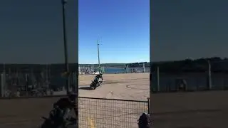 Mike Jensen Stunt Show, Wharf Rat Rally, Digby, Nova Scotia