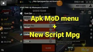 MOD MENU CHEAT AUTO HEADSHOT FREE FIRE TERBARU 2019 1.43.X New Script Team Mpg