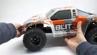 #14 toomaj RC: HPI Blitz on Proline Badlands + HPI Savage XS flux hubs mod