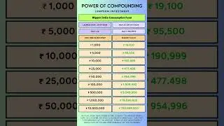 Power of Compounding Nippon India Consumption Fund