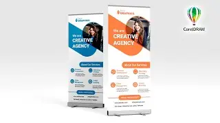 Create a Roll Up Banner for Your Business in 10 Minutes  Adobe Illustrator Tutorial