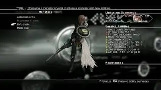 Final Fantasy XIII-2 - COM Lightning Build (max damage output)