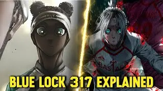 GAGAMARU SAVES BLUE LOCK WITH INSANE REFLEXES! | BLUE LOCK 317 EXPLAINED IN HINDI