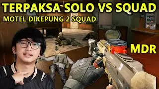 TERPAKSA SOLO VS SQUAD KARENA TIJE KECULIK! CUMA PAKE MDR DIKEPUNG 2 SQUAD DI MOTEL - Arena Breakout