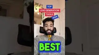 Top Lead Generation Tools for Sales 2024 🏆 | Tech Sales | SDR