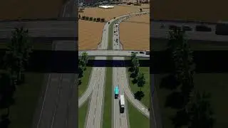 Bad Traffic In Cities Skylines 2 🚦 #Shorts
