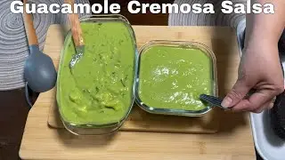 Salsa Guacamole Cremosa Rico Y Delicioso