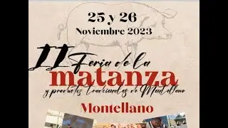 II FERIA DE LA MATANZA MONTELLANO - 25 y 26 NOVIEMBRE 2023