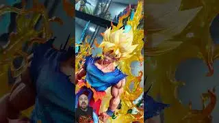 GOKU SUPER SAIYAN White Hole Studio@flashresin #goku #dragonball #dragonballz #collectibles