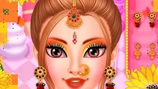 Indian girl wedding salon game|Android gameplay|new game 2022|@StylishGamerr |girl games