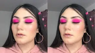 MAQUILLAJE ROSA NEÓN 🤩/SIEMPRE TRIUNFANDO