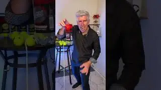 Tennis ball magic trick. #MagicTrick #Magician #Magic #Tennis￼￼