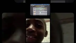 My friend Wesley plays my baseball 9