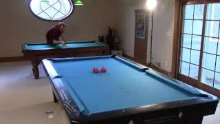 AMAZING TABLE TO TABLE POOL TRICK SHOTS!!!
