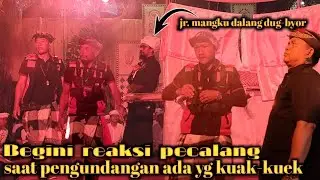 TEGANG,... LeAK Sekala datang saat pengundangan jero mangku dalang dug-byor