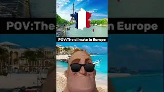 POV:The climate in Europe #countries #history #geographythroughmaps #geography #flags #edit #weather