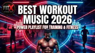 Best Workout Music 2026 🎧 Power Playlist for Training & Fitness | fitX