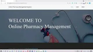 Online Pharmacy Management Project in Java 2021