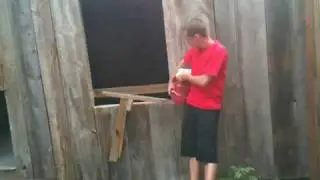Ball and water going uphill