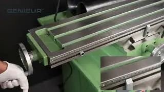 MT3 Spindle Taper 565mm Max. X-Axis Travel Drilling Milling Machine for Mechanical Parts