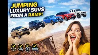💥😎✈️Every SUV Tested On The Tallest Ramp Part 2 &ndash; Who Survives?