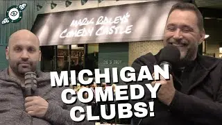The History of Michigan Comedy Clubs? (P Boiz Podcast Clips)
