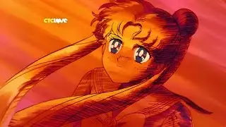Sailor Moon - Usagi transforms in front of Mamoru (Russian Official) [SAT-Rip]