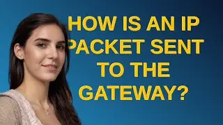Networkengineering: How is an IP packet sent to the gateway?