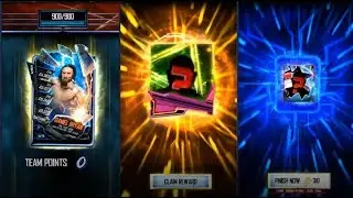 WWE SUPERCARD SEASON 5 EPISODE 56 TRTG COMPLETED NEON/SHATTERED FUSION COMPLETE