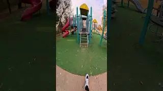Not Crazy Stunts, Just Pure Playground Flow | Parkour POV Life💯😱