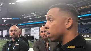 GoldandBlack com video: Ryan Walters, B1G media day