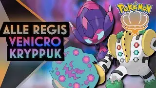 Regigigas, Venicro & Kryppuk bekommen in Pokemon Schwert und Schild DLC Schneelande der Krone