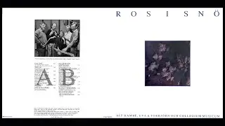 Alf Hambe, Eva & Torbj&ouml;rn Och Collegium Musicum - Ros I Sn&ouml;