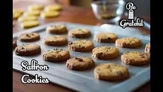 Eggless Saffron Pistachios Cookies | How To Make Cookies at Home | Kesar Pista Cookies | Homemade
