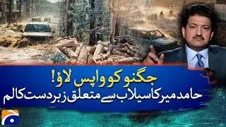 Hamid Mir Highlights Tree Cutting in Forests | Flood Impact Explained