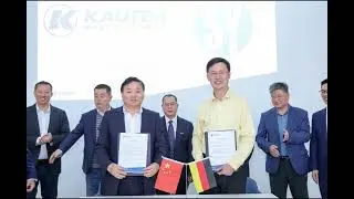 Technical Cooperation Agreement between Foshan Kautex and Jiangsu Shangyuan Container Manufacturing