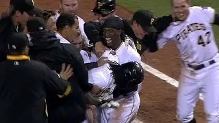 Milledge drives in the game-winning run