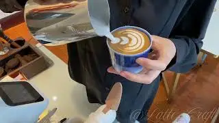 Advanced Tulip Latte Art Tutorial: Mastering Layered Symmetry & Heart Stacking
