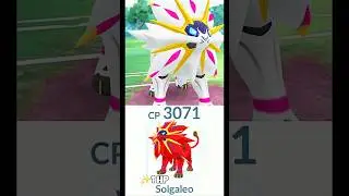 1 HP Solgaleo Destroy Grunt Badly in Pokemon Go