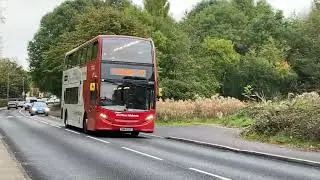 National Express West Midlands Enviro 400 4970 Bus Route 49 West Bromwich 